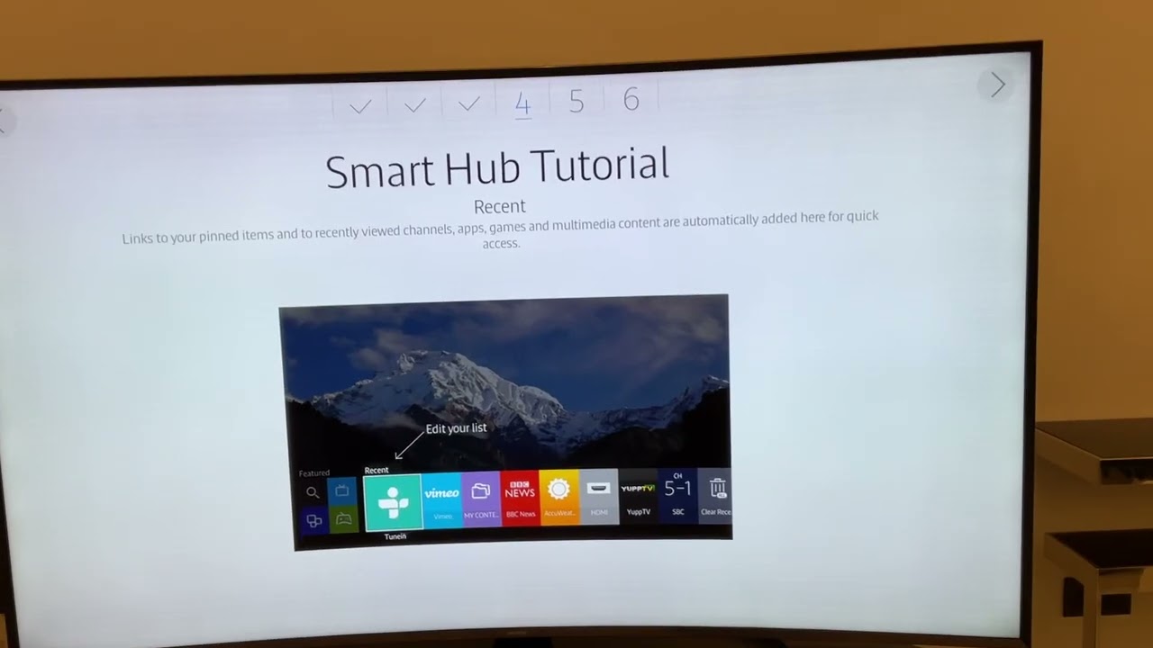 Smart Hub Home Screen Tutorial for Samsung 2015 TV