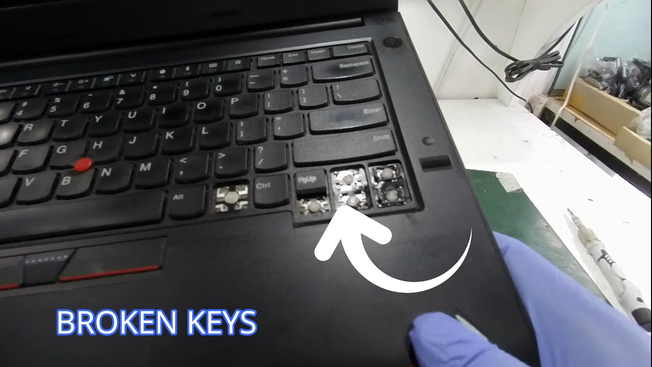 Lenovo Thinkpad E470 Keyboard Replacement