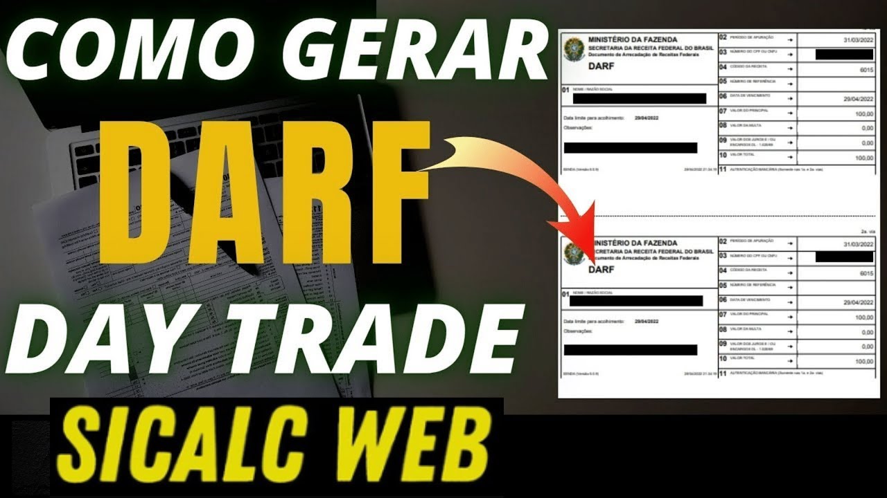 💻Como Gerar DARF Day Trade [PASSO A PASSO]