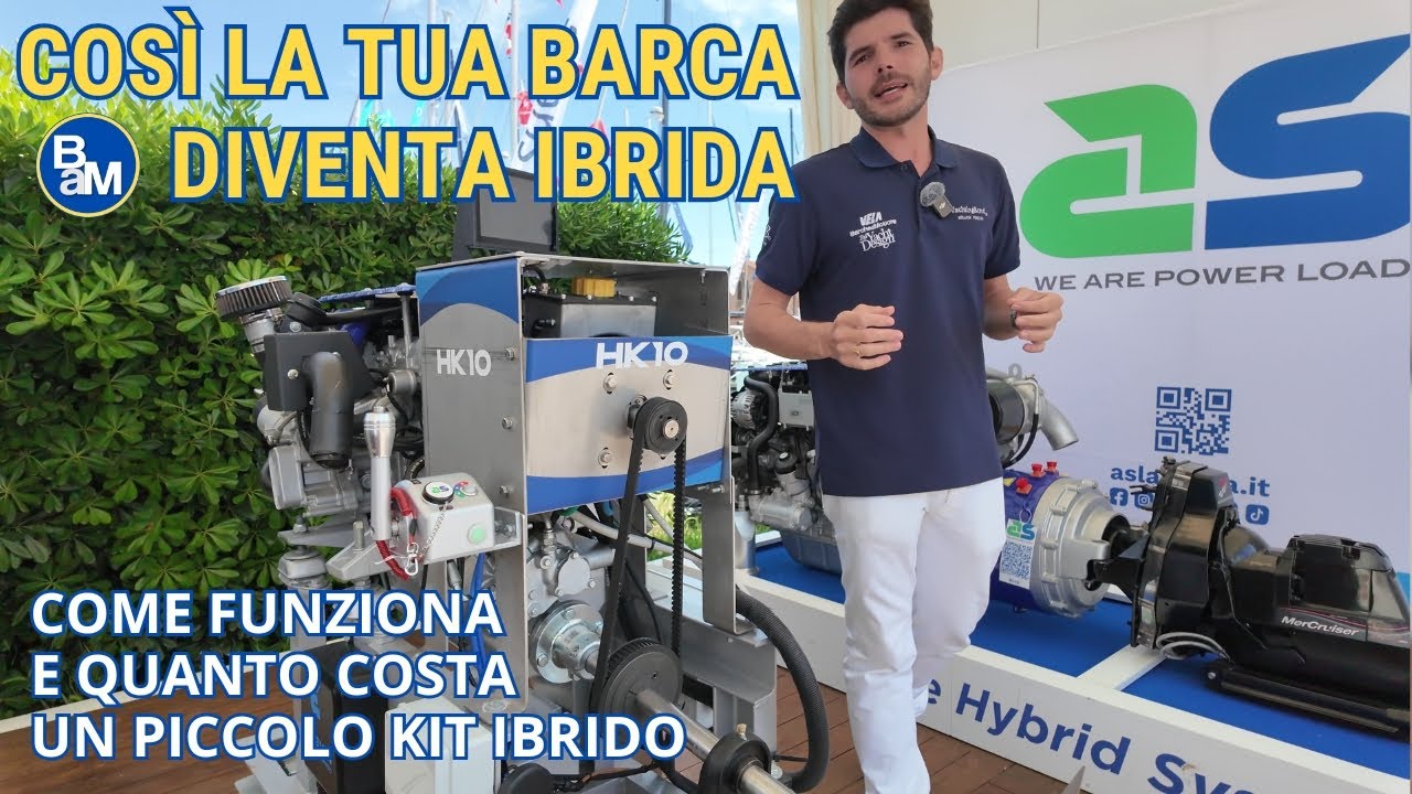 Come far diventare IBRIDA la tua barca: il KIT di AS Labruna