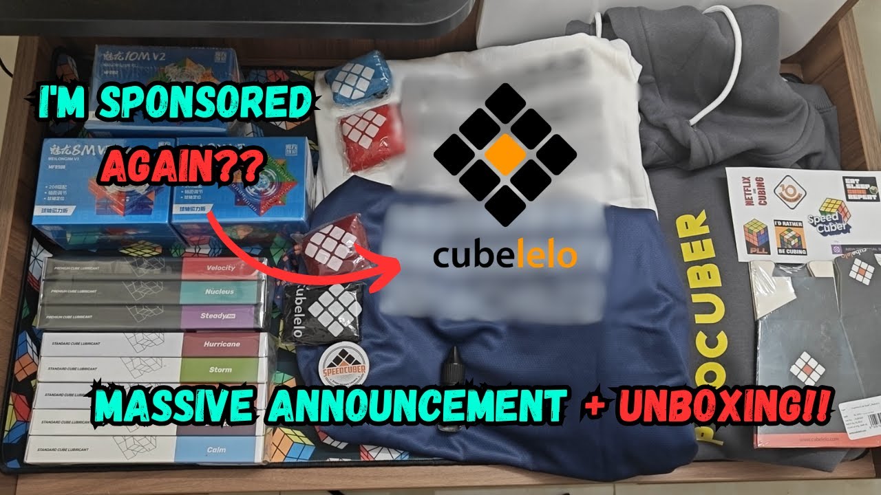 A TRULY SPECIAL ANNOUNCEMENT AND UNBOXING [Sponsored by @Cubelelo_official]