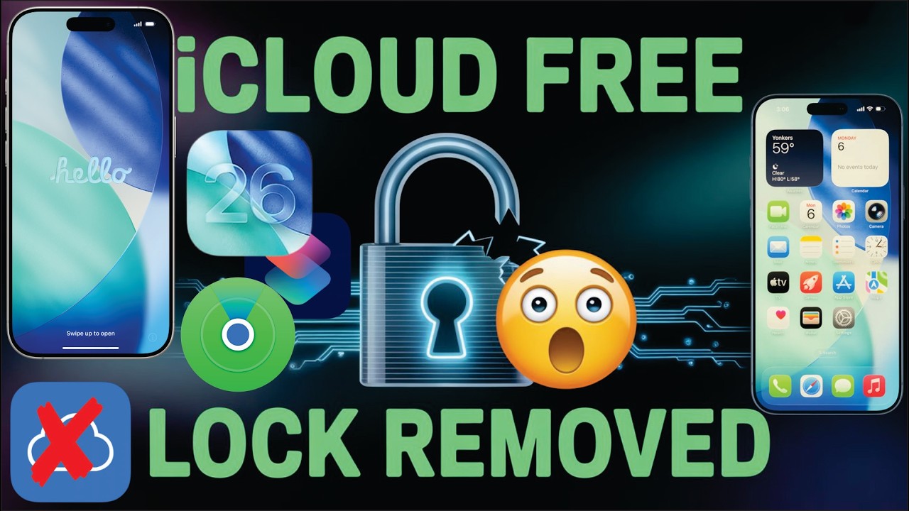 iOS 26.2.1 iCloud Bypass DNS FREE | Remove iCloud Lock on iPhone (No PC)