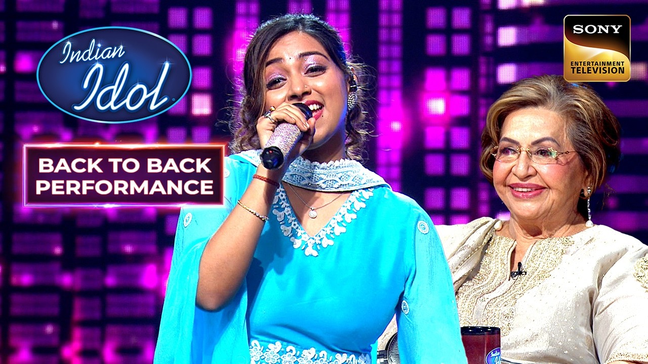 'Aap Jaisa Koi' गाकर Jyotirmayee ने बाँधी समा | Indian Idol S16 | Back To Back Performances