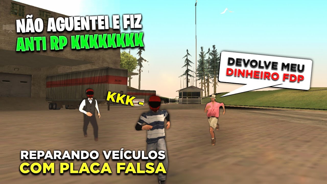 CONSERTANDO VEÍCULOS COM PLACA FALSA KKK - ( BRASIL ROLEPLAY )