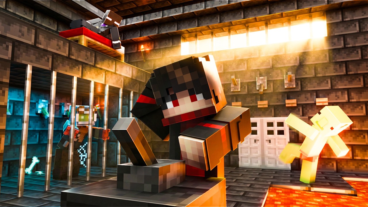 4 Idiots try to Beat a Minecraft Escape Room
