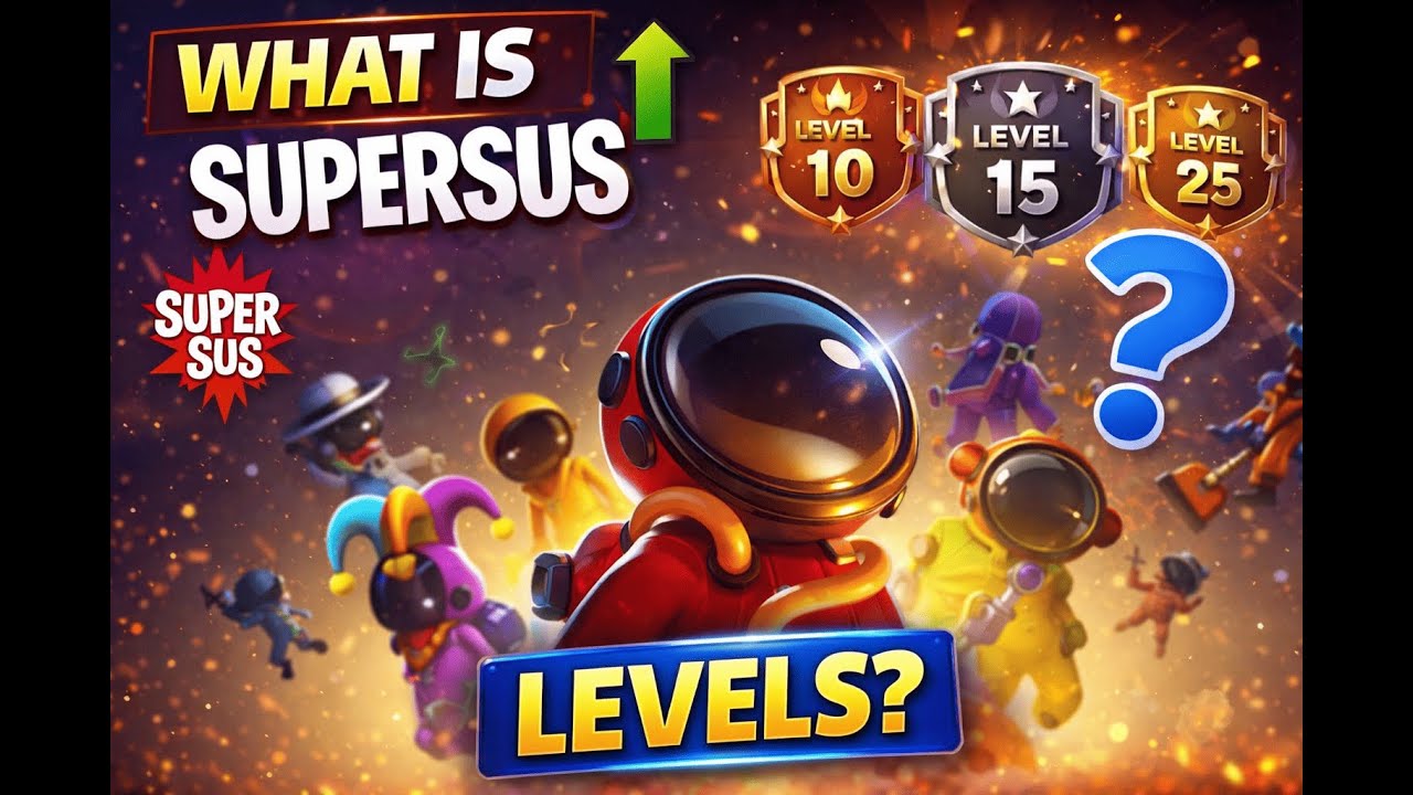What Are Levels in Super Sus? 🤔 | Level System Explained #supersus  #levels  #girlgamer #games