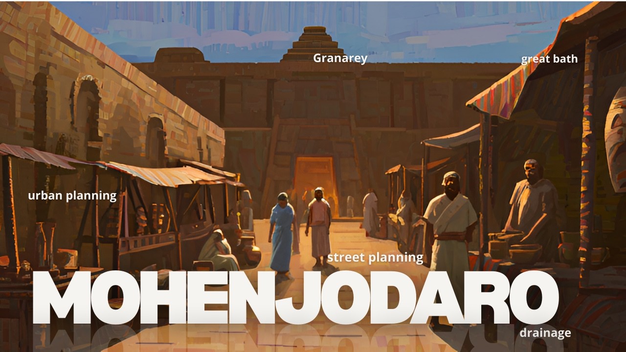 MOHENJODARO Civilization History (Pt 3)| Ancient India for Kids | BHARAT 🇮🇳