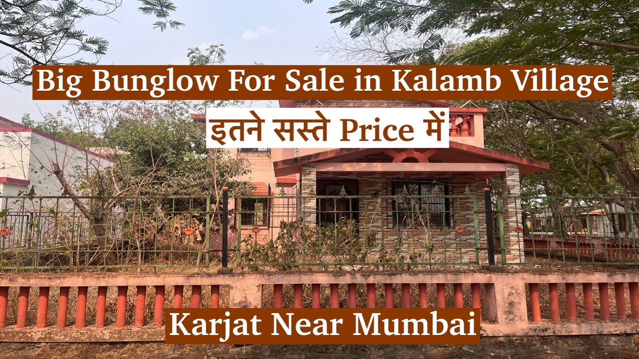 Big Bungalow for Sale in Kalamb Village, Karjat