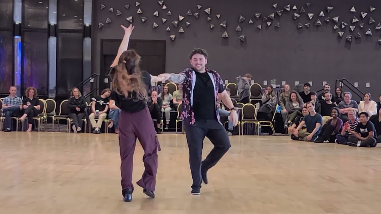 Ryan Boz & Anna Wallace.  Champions Strictly. City of Angels 2024.