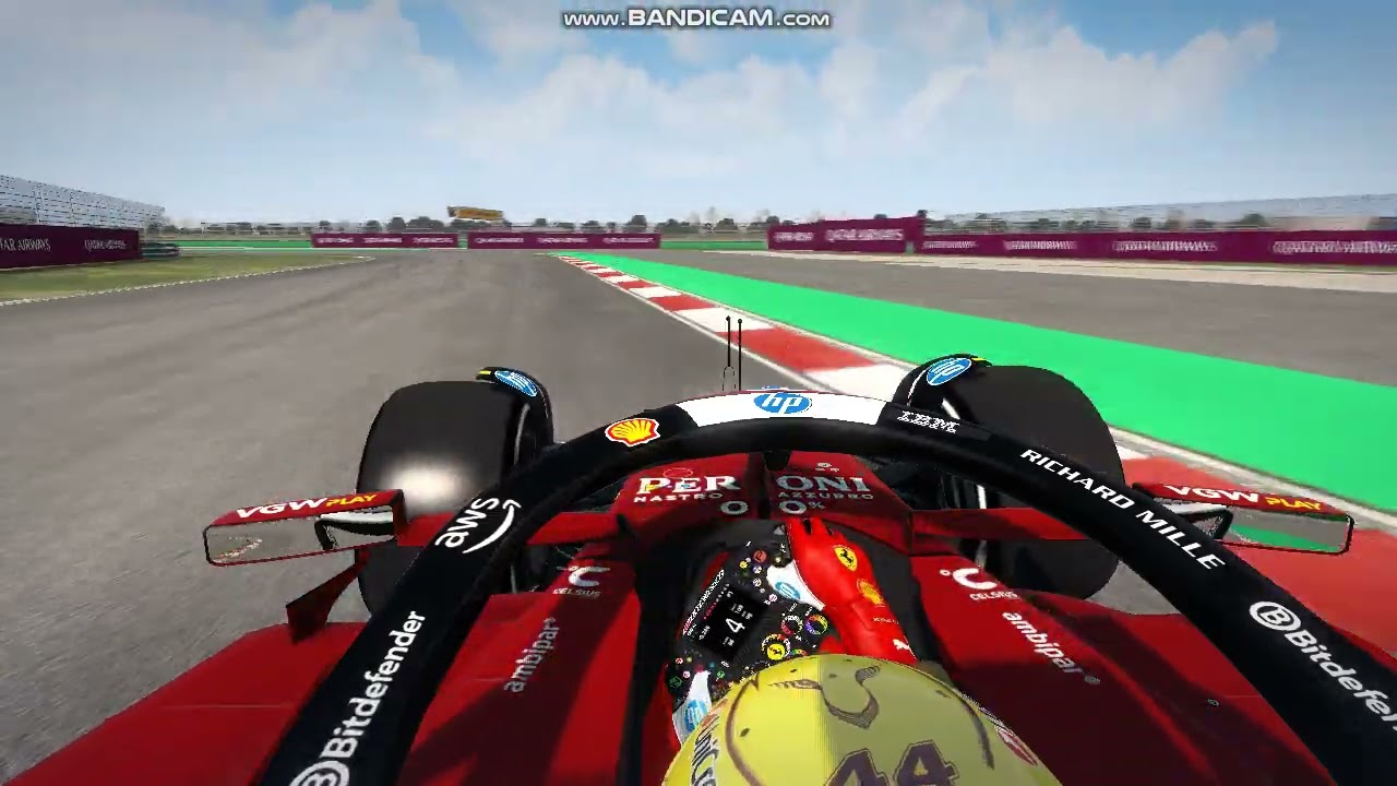F1 2014 mod 2025 - Lewis Hamilton onboard lap at Shanghai with updated sponsors