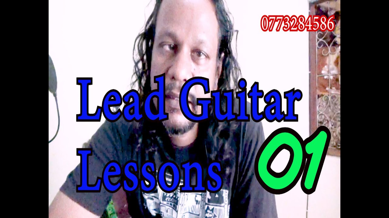 Lead Guitar Lessons 01 (tony M- Music Production)