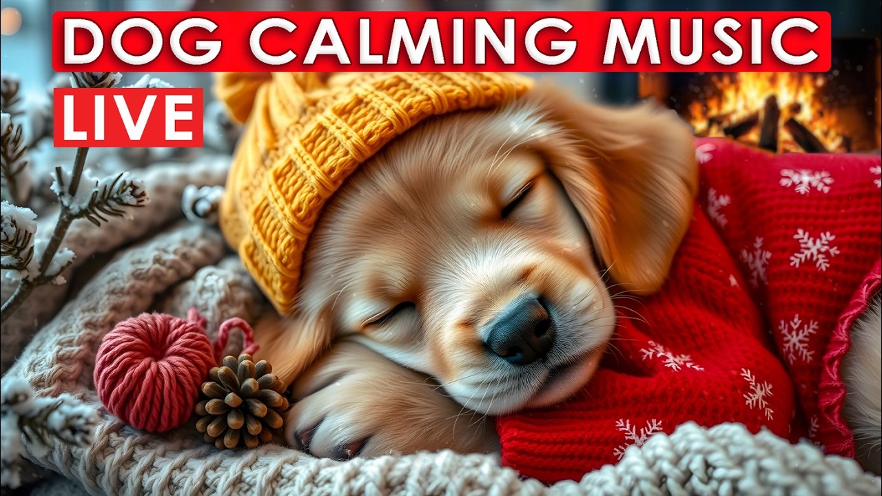 Calming Night Music For Dogs With Anxiety — Soft Sounds For Comfort