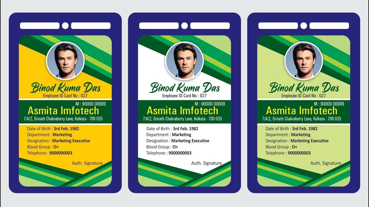 How to make Identity Cad Design in CorelDRAW | Techpro Deb