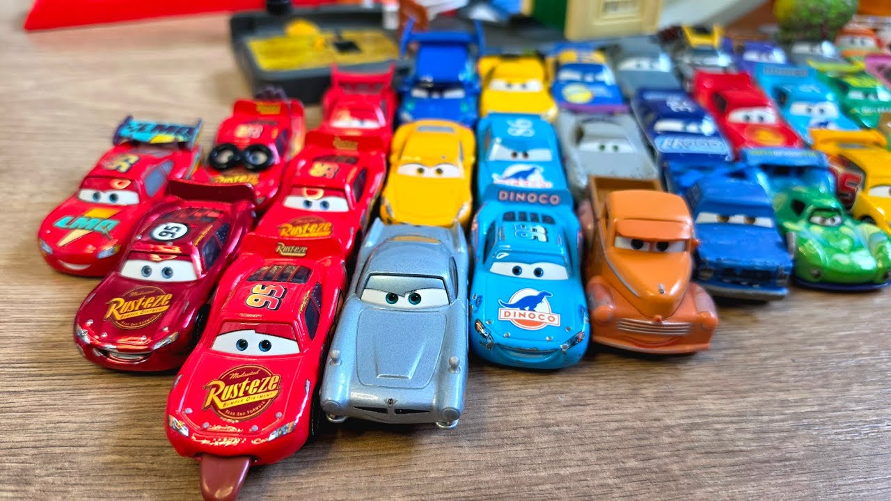 Тест-драйв трека Disney Pixar Тачки | Молния Маккуин и друзья