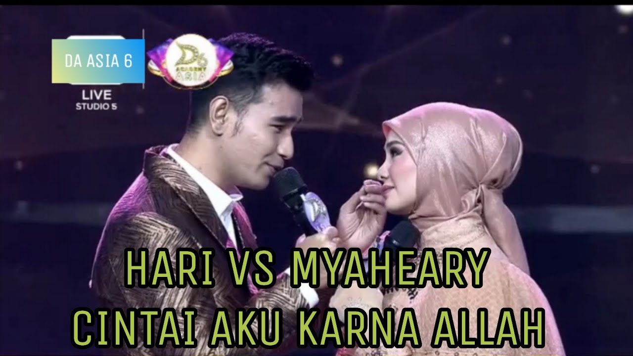 Hari putra vs myahery da asia 6: cintai aku karena allah buat baper satu studio