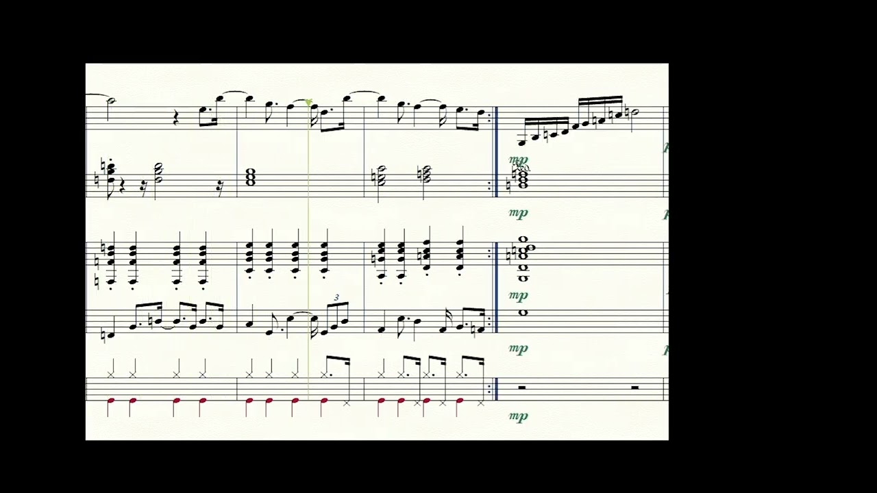 D$ Luqi - Projeto Zeta Interludio ( ou Introdução do Super Cine) - Partitura
