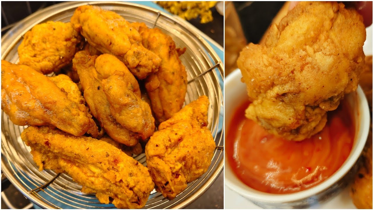 Chicken Wings Fry | How to make Chicken Wings Fry Recipe | Crispy Fried Chicken Wings | Iftar Recipe