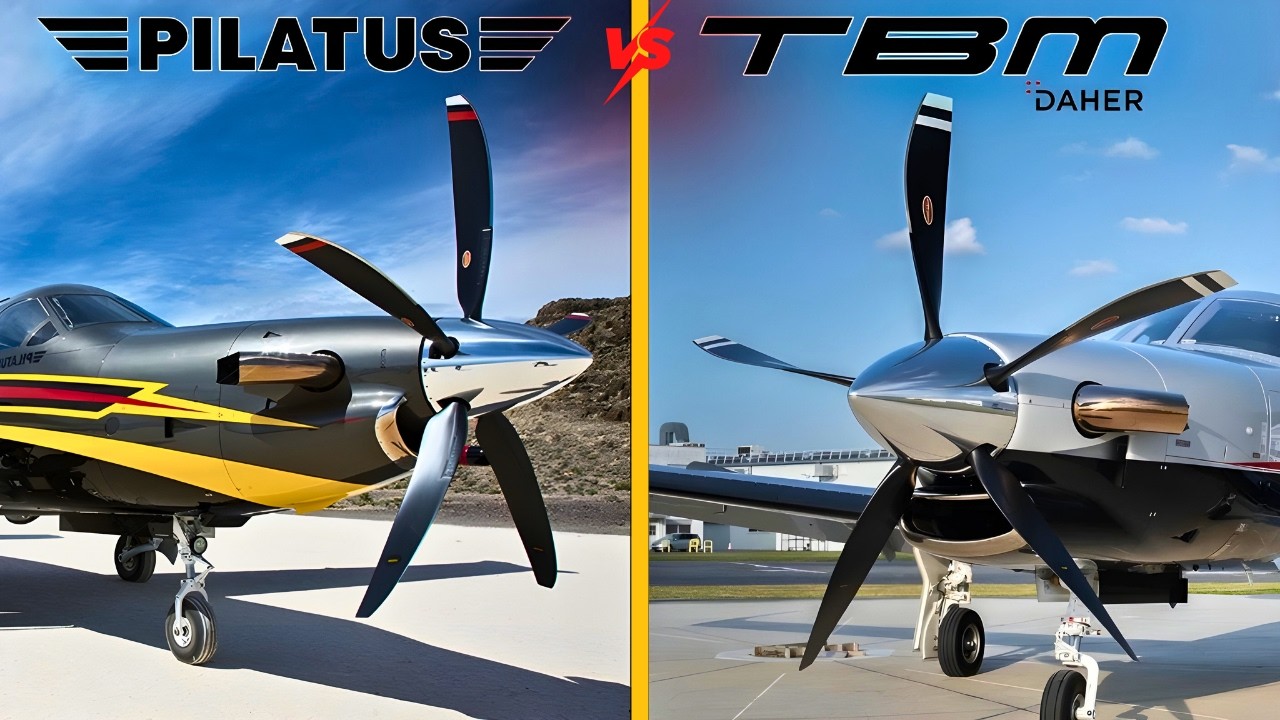 Pilatus PC-12 vs TBM 960 – ¿Qué Turbohélice es Mejor?