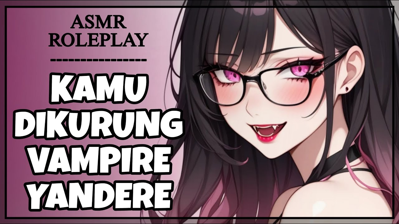 [ASMR ROLEPLAY] POSSESSIVE YANDERE VAMPIRE OBSESSED & IMPRISONED YOU | FANTASY RP | RAINY VIBES[F4M]