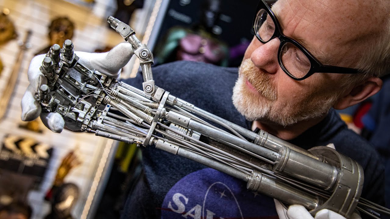 The Terminator 2: Judgment Day T-800 Endoskeleton Arm Prop!