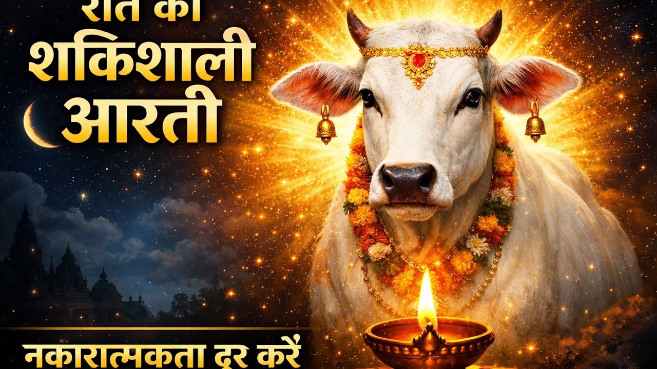 “रात में सुनें गौ माता की यह चमत्कारी आरती | नकारात्मक ऊर्जा तुरंत दूर”#samadhan #viral #viralvideo
