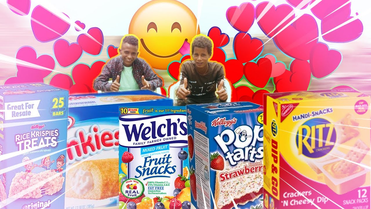 ERITREAN KIDS TRY AMERICAN SNACKS FIRST TIME  😋