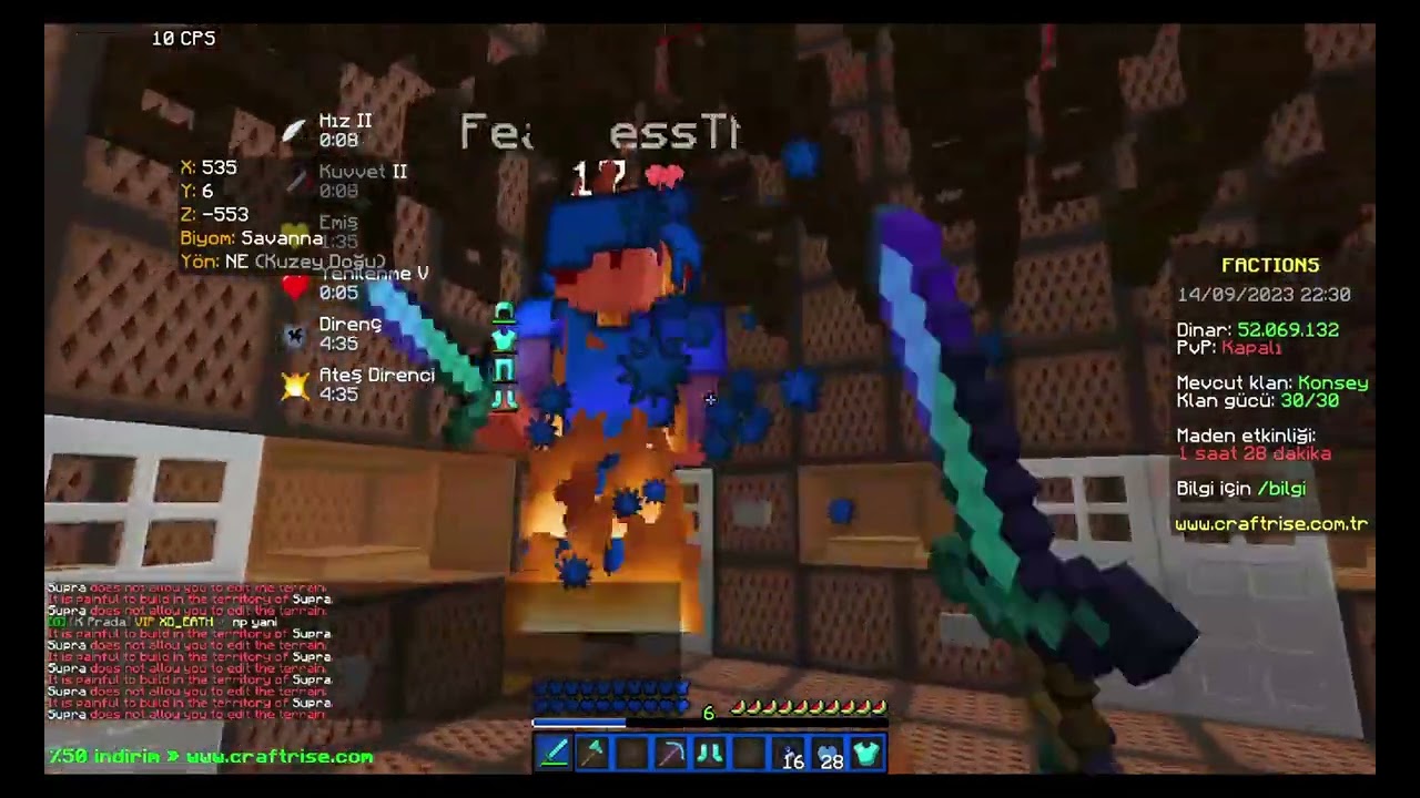 CraftRise Factions Nedir Nasıl Edit Kasılır