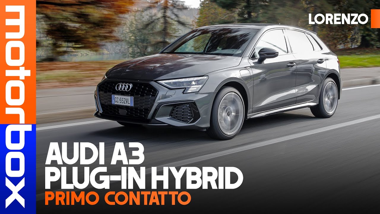 Audi A3 Sportback 40 TFSI e S tronic | IBRIDA PLUG-IN con la passione per lo SPORT . La PROVA