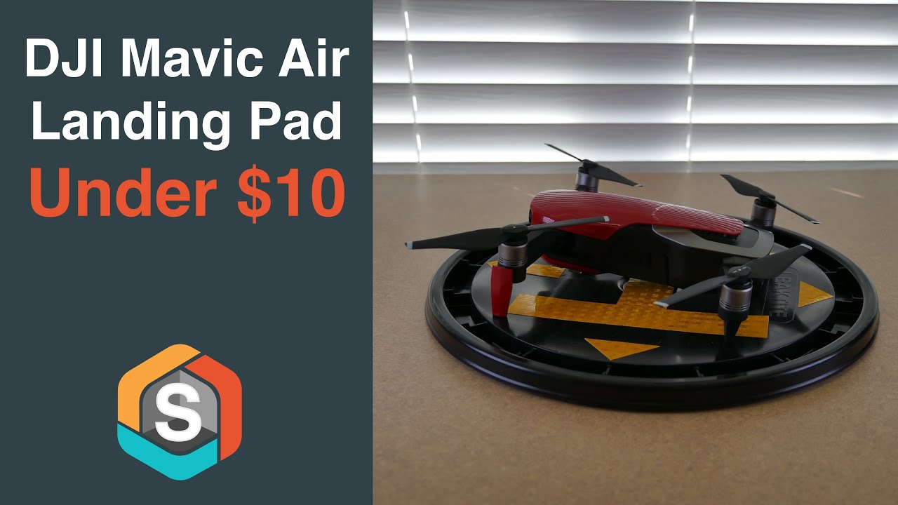 DJI Mavic Air Landing Pad for under $10 - DIY project filmed with the RYLO 360