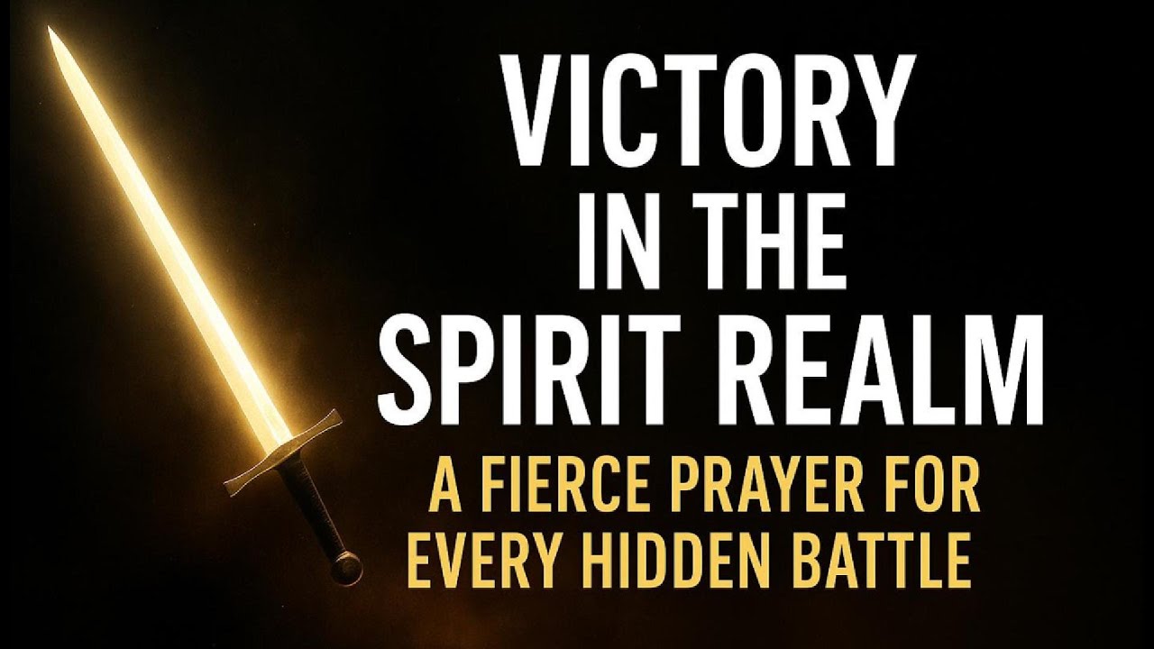 VICTORY IN THE SPIRIT REALM -  A FIERCE PRAYER FOR EVERY HIDDEN BATTLE