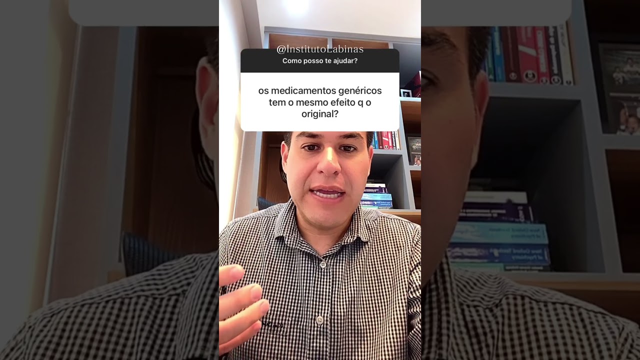 Gen&eacute;ricos Tem O Mesmo Efeito Que Os de Refer&ecirc;ncia?