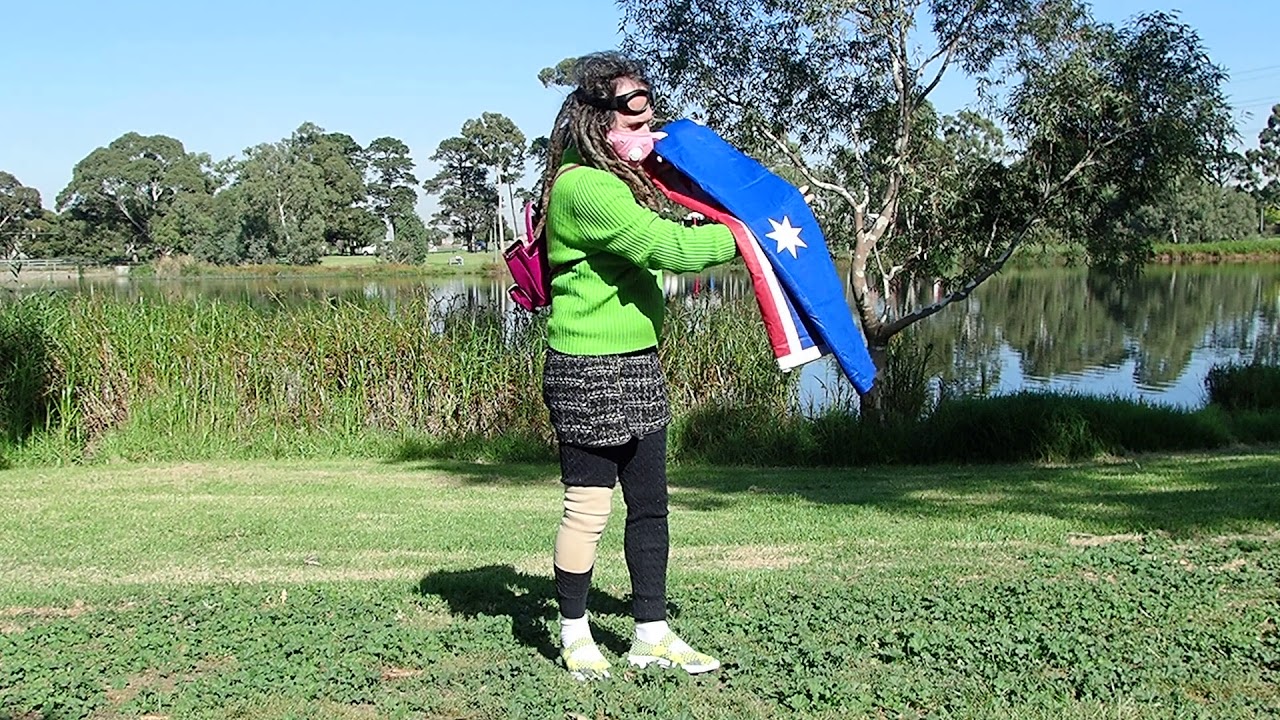 Australian Flag  - How to fold