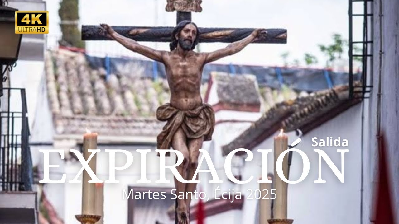 Salida del Stmo. Cristo de la Expiración | Hdad. de los Estudiantes [Martes Santo, Écija 2025]