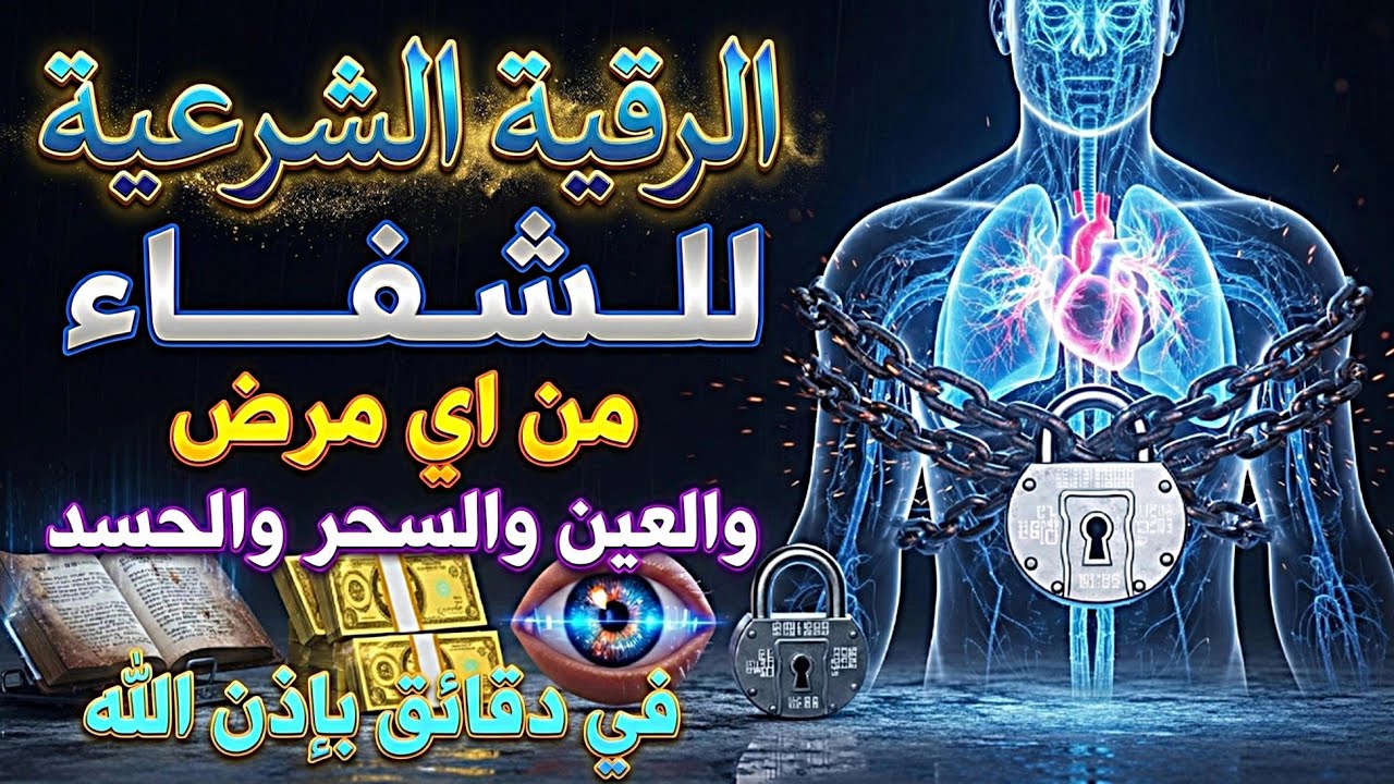 ✨رقية الشفاء✨ استمع اثناء النوم سيخرج منك كل مس وسحر وعيون قديمة من عظامك وأعصابك و بطنك ودمك