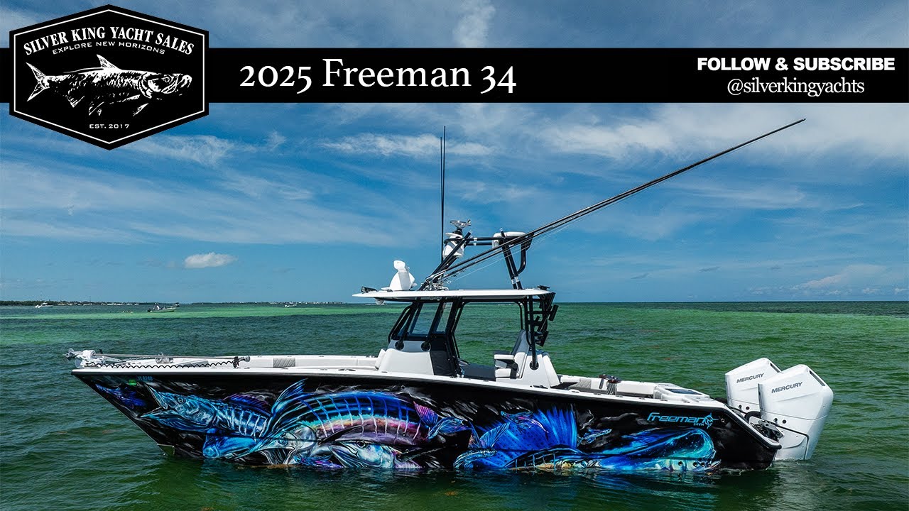 The BADDEST Freeman 34 VH EVER BUILT ! Marathon Florida Offered For Sale By Silver King Yachts 2025