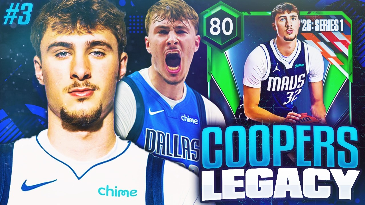 COOPERS LEGACY #3 - DEBIUT W NBA!! NBA 2K26 MOJA DRUŻYNA!!