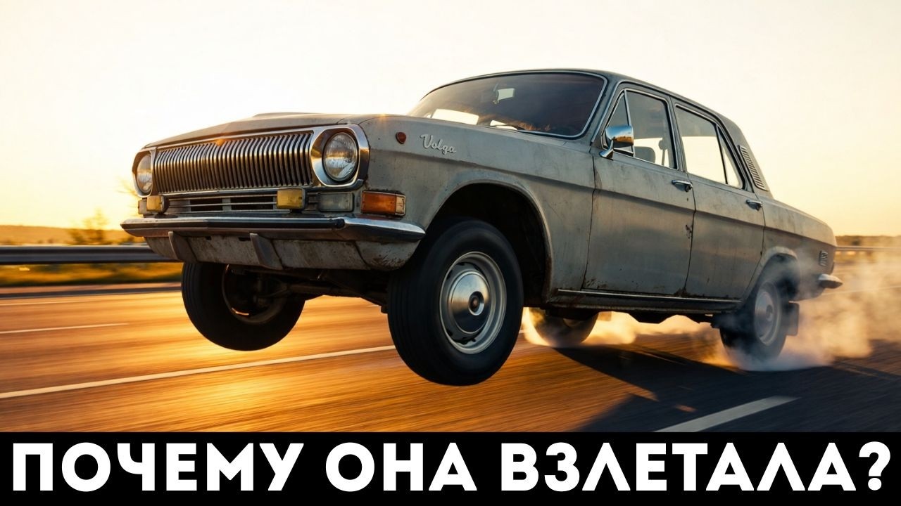 Почему на скорости 100 км/ч передок ГАЗ-24 отрывался от земли?