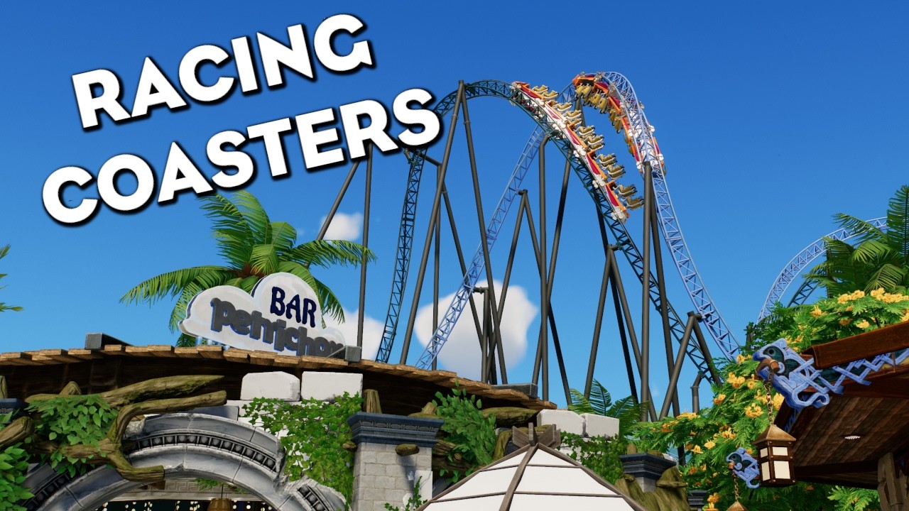 Создание дуэльных американских горок Mack | Портал приключений | Planet Coaster 2