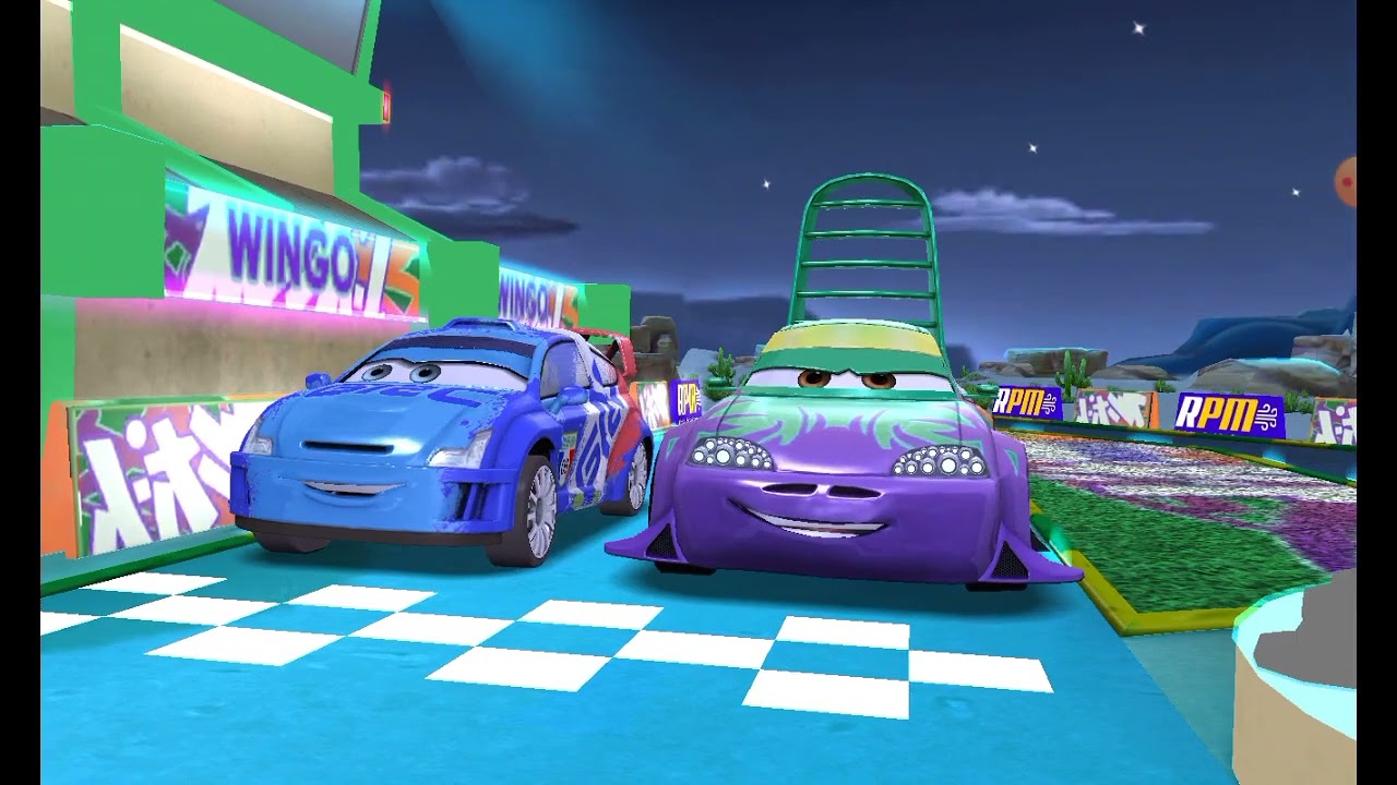 Cars Fast As Lightning Wingo Vs Raoul ÇaRoule Impossible Japan