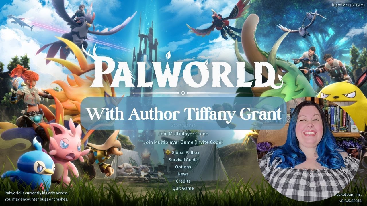 Author Game & Chat: Palworld with Tiffany Grant