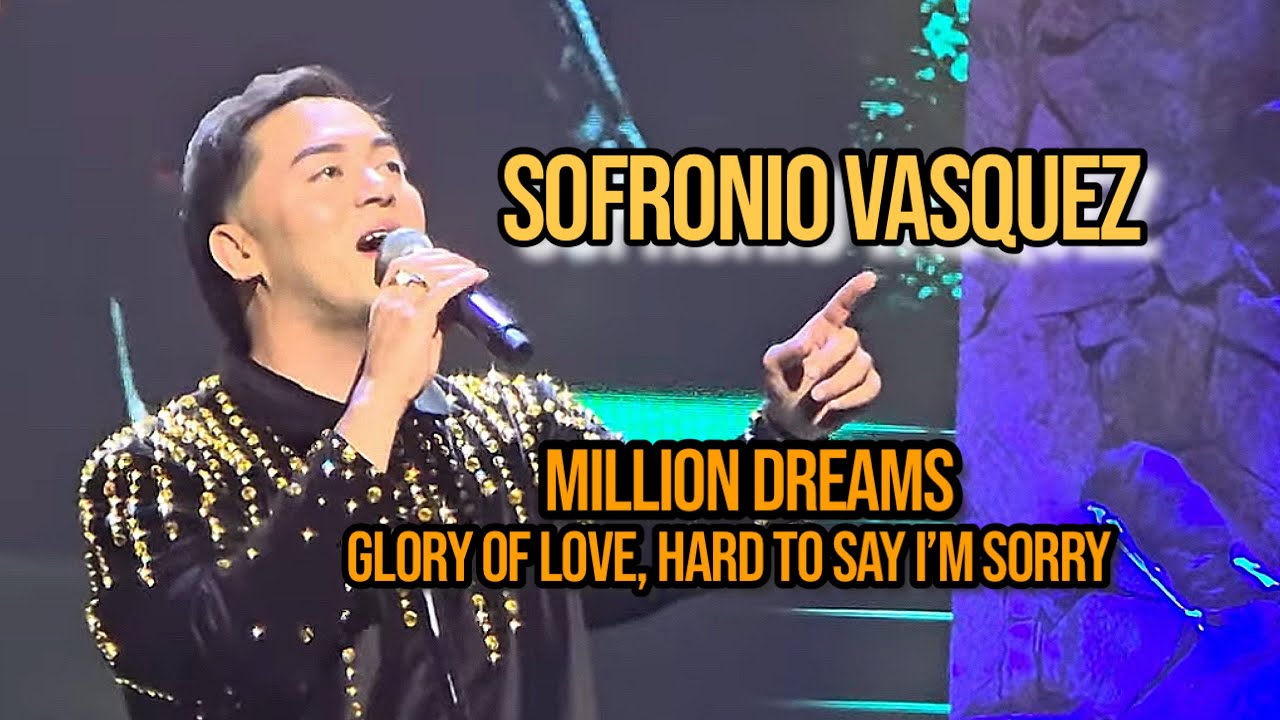 SOFRONIO VASQUEZ LIVE: A MILLION DREAMS AND MORE