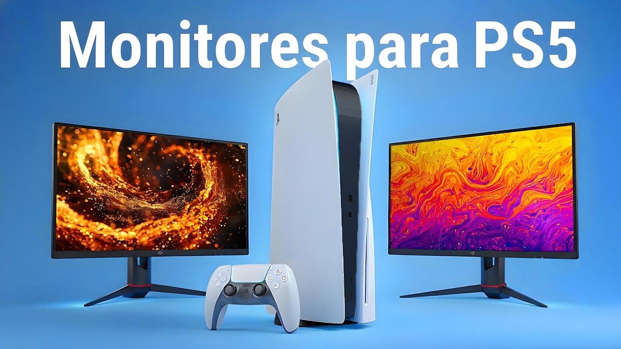 LOS MEJORES MONITORES para PS5 en cada RANGO de PRECIO 🎮💥 | Guía 2025
