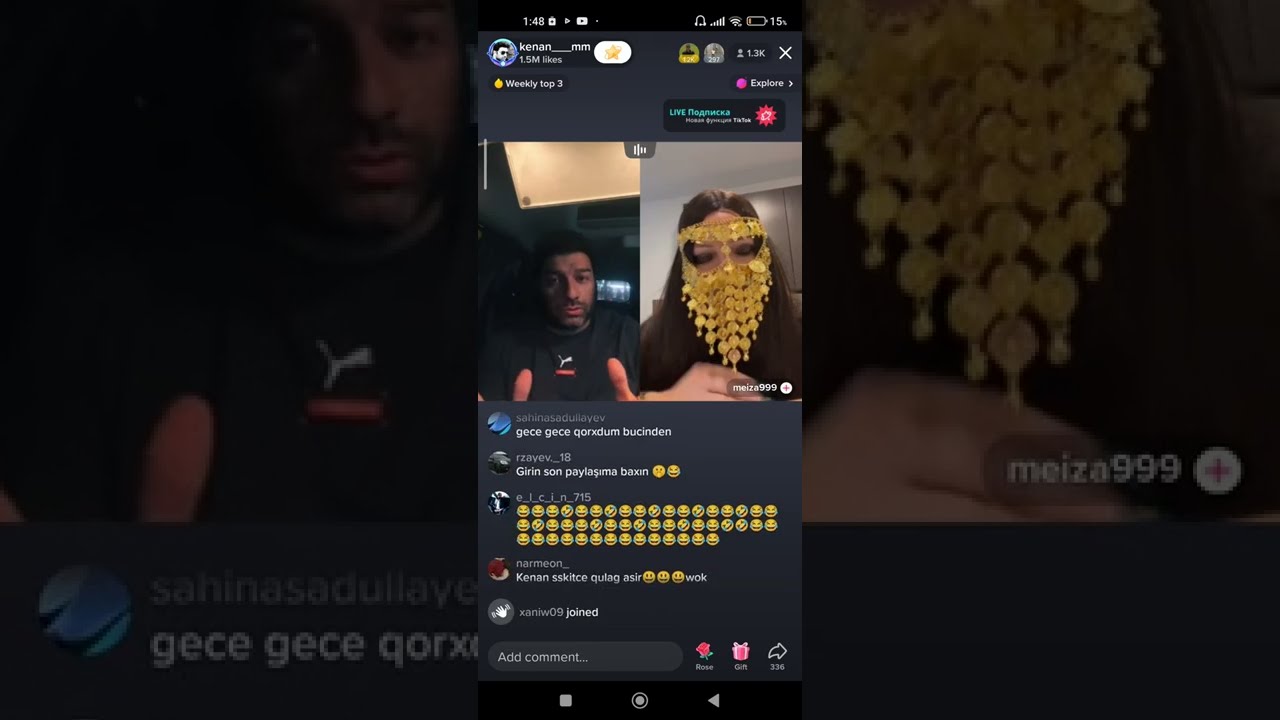 Kənan MM vs Meiza / Meiza ərəb rəqsi oynayır