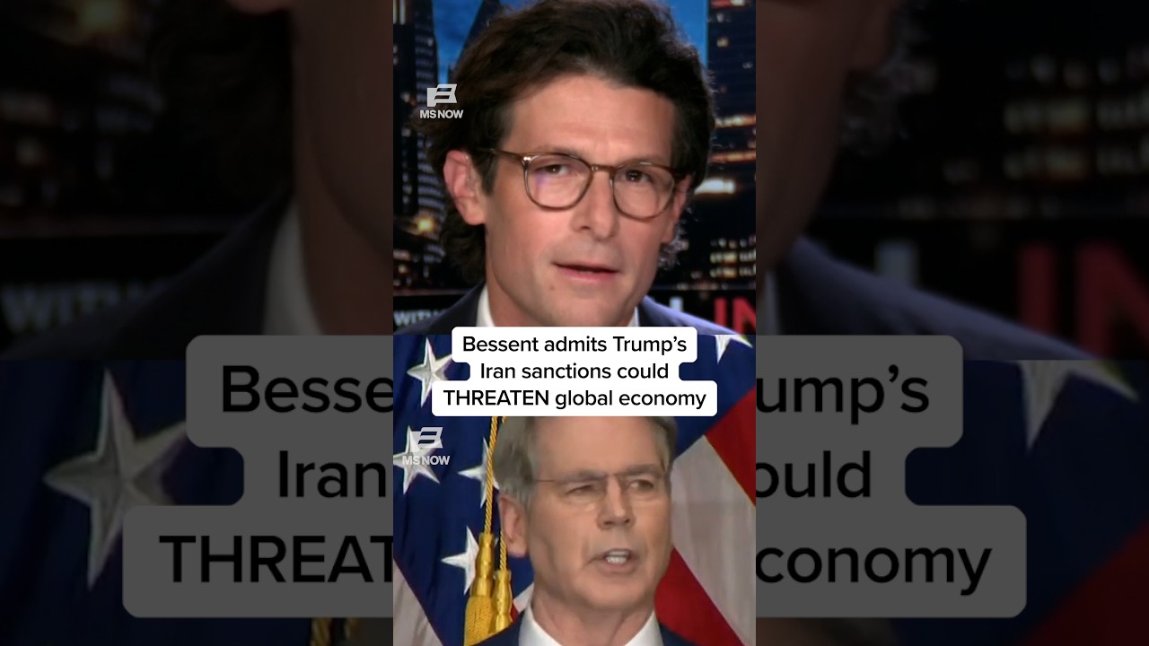 Bessent admits Trump&rsquo;s Iran sanctions could THREATEN global economy