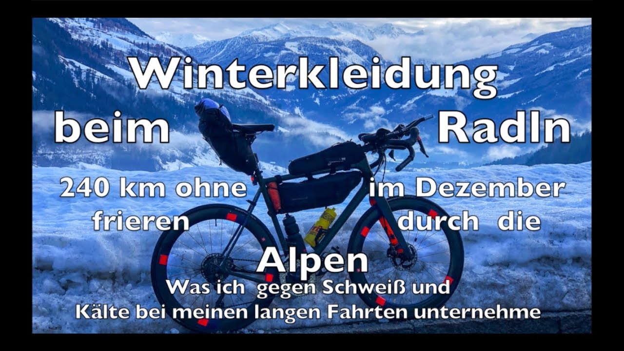 Kleidung für Radfahren im Winter - Meine Tipps für Radl Spaß in der kalten Jahreszeit