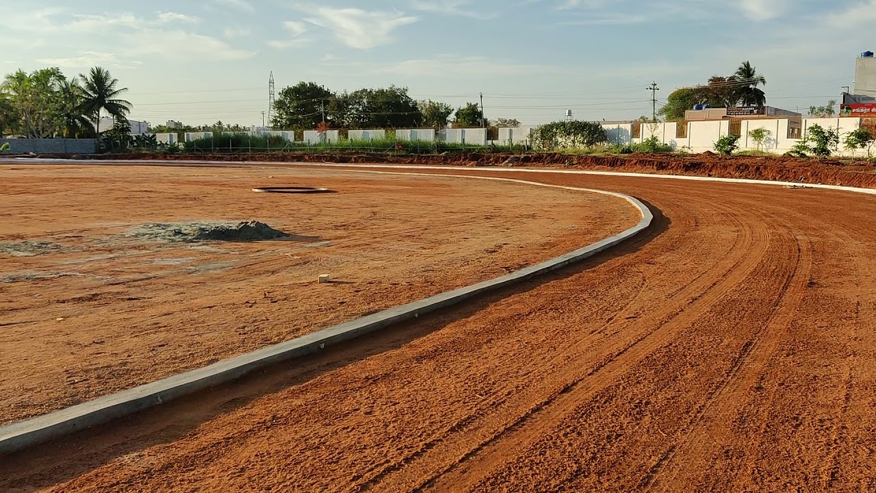 400 mtr mud running track