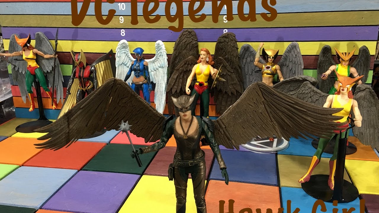 DC Legends HAWK GIRL action figure toy review