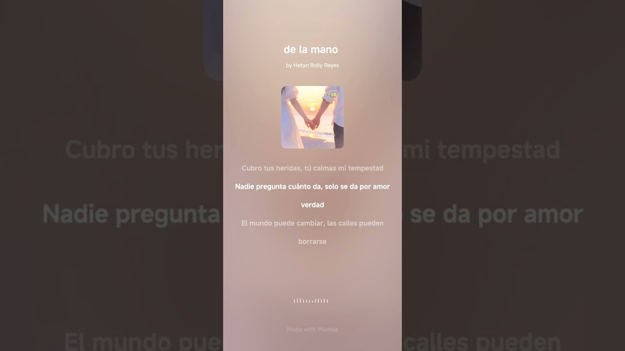 De la mano versión banda 