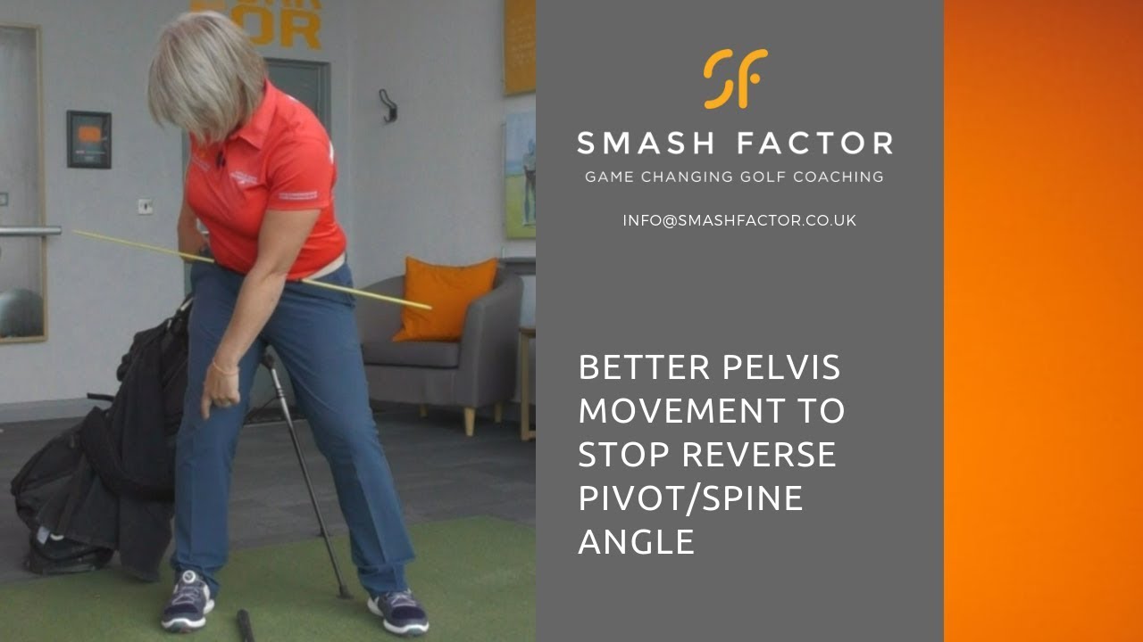 STOP that reverse pivot/spine angle by correcting your pelvis movement