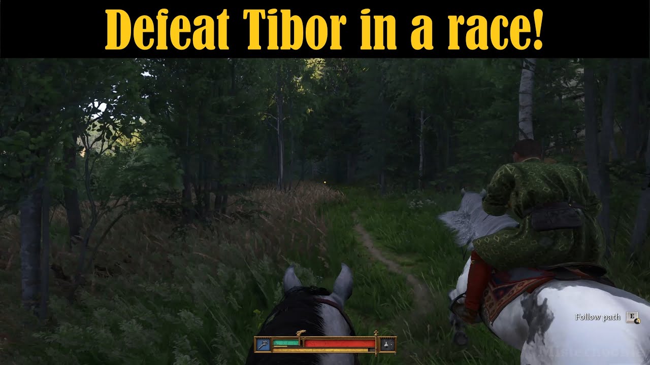 Win Tibor's race with Good Old Pebble  - Kingdom Come Deliverance 2